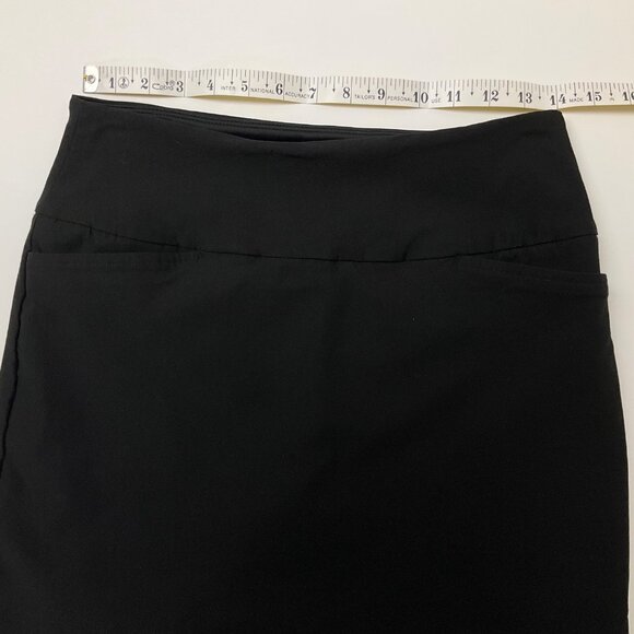 SC&Co Womens Small Black Stretch Mini Pull On Skort Skirt Golf Tennis Active - Picture 8 of 9
